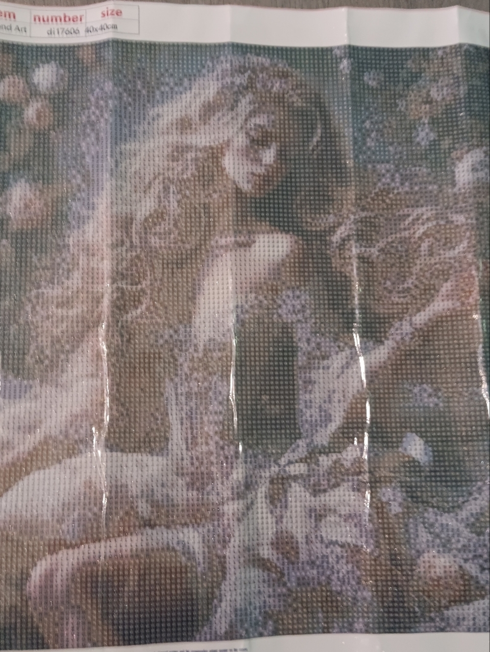 Woman Diamond Art Painting Kit 40x40